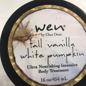WEN  by CHAZ DEAN Vanilla White Pumpkin Nourishing body treatment 16 oz/454 ml
